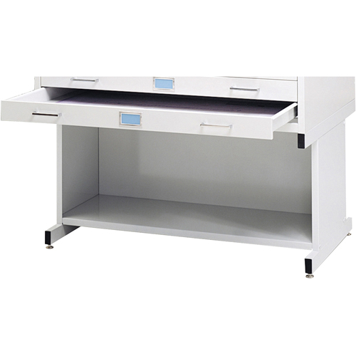 High Base for Steel Plan File Cabinet Sécurité Médic