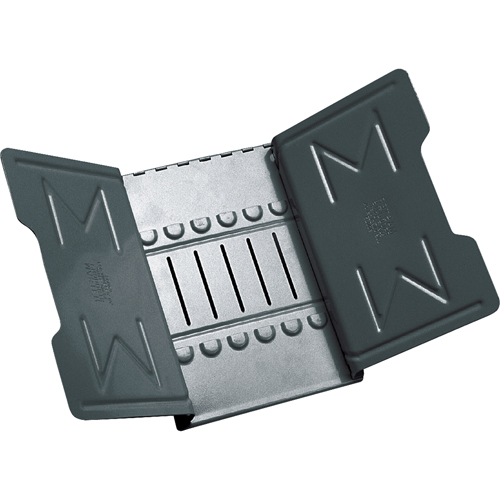 Base pour support de catalogue de bureau, capacit&eacute; 6", noir Sécurité Médic