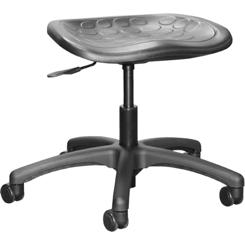 Shoptech Ergonomic Industrial Stools, Mobile, Adjustable Height, 275 lbs. Capacity Sécurité Médic