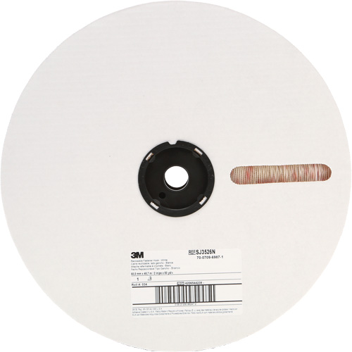 Attache, Boucle, 50 vg x 2", Adh&eacute;sif, Blanc Sécurité Médic