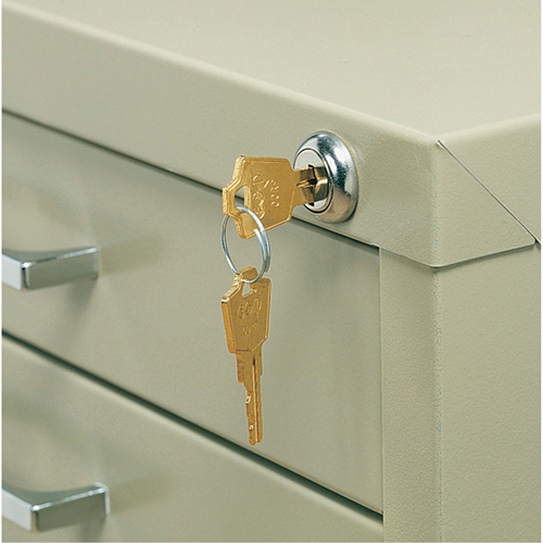 Lock Kit for 5-Drawer Cabinet Sécurité Médic