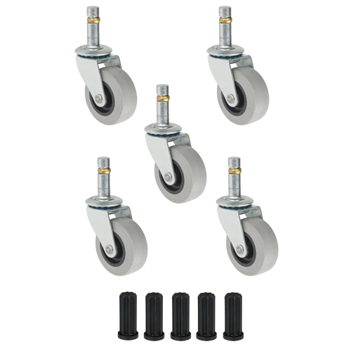 Steel Base Swivel Casters Sécurité Médic