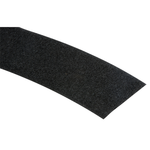 Fastener Strip, Loop, 50 yds x 2", Sew-On, Black Sécurité Médic