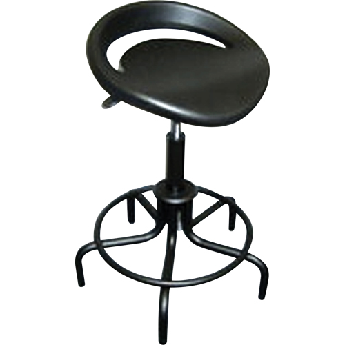 Tabouret surdimensionn&eacute; de s&eacute;rie 6000, Stationnaire, Ajustable Hauteur, Capacit&eacute; 250 lb Sécurité Médic