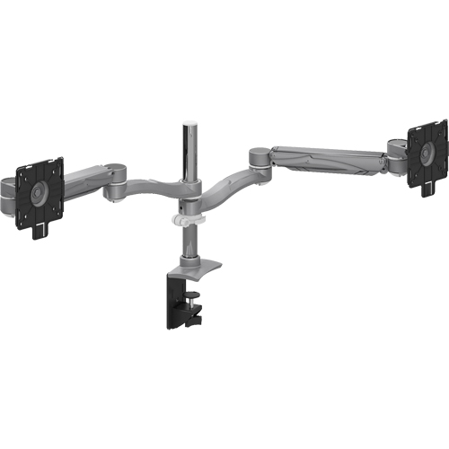 Dual Screen Height Adjustable Monitor Arms Sécurité Médic