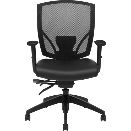 Chaises &agrave; bras Multi-Tilter, Vinyle, Noir, Capacit&eacute; 300 lb Sécurité Médic