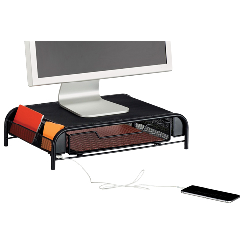 Onyx USB Powered Desk Organizer Sécurité Médic