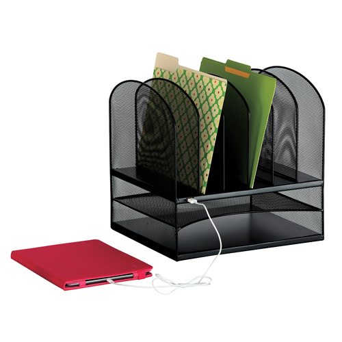 Onyx USB Powered Desk Organizer Sécurité Médic