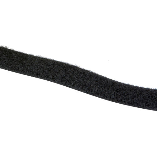 Fastener Tape, Loop, 25 yds x 3/4", Sew-On, Black Sécurité Médic