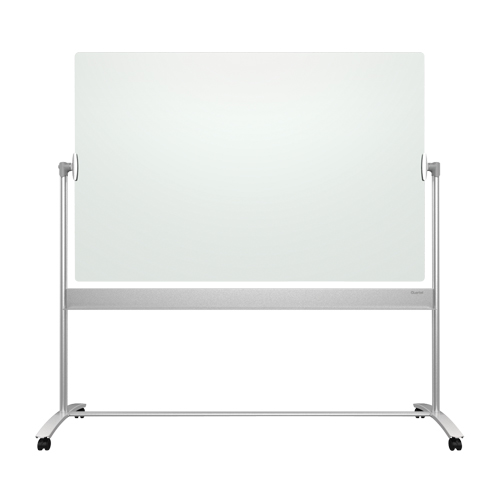 Chevalet mobile magn&eacute;tique en verre r&eacute;versible Infinity Sécurité Médic