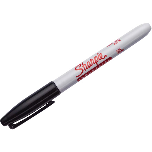 Pro Permanent Marker, Black, Fine Tip Sécurité Médic