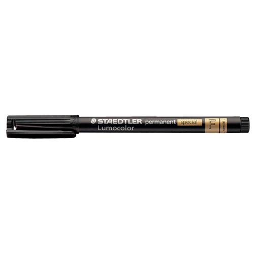 Lumocolor&reg; Permanent Marker, Black, Fine Tip Sécurité Médic