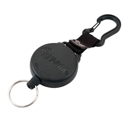 Securit Key Chains, Polycarbonate, 48" Cable, Carabiner Attachment Sécurité Médic