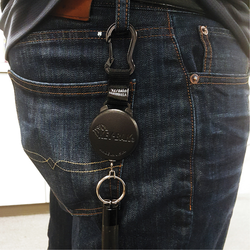 Securit Key Chains, Polycarbonate, 48" Cable, Carabiner Attachment Sécurité Médic