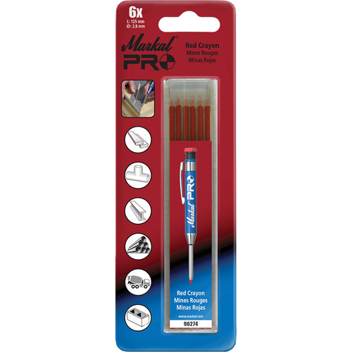 Refill for Markal&reg; PRO Mechanical Holder, 2.8 mm Sécurité Médic