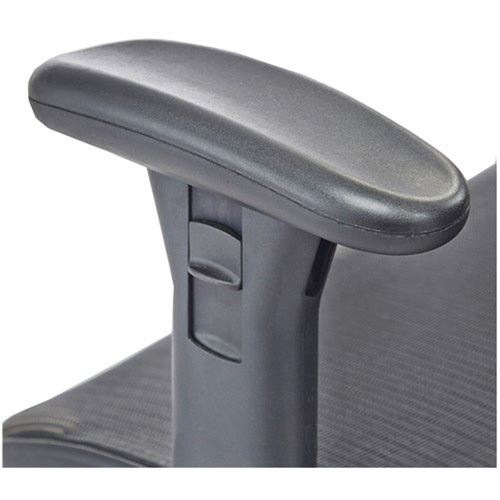 Chaise &eacute;conomique pour personnes de taille forte ou grandes, Mailles, Noir, Capacit&eacute; 450 lb Sécurité Médic