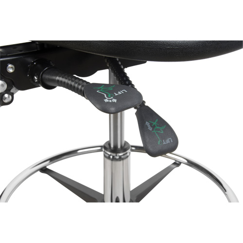Tabouret robuste et ergonomique, Stationnaire, Ajustable Hauteur, Capacit&eacute; 250 lb Sécurité Médic
