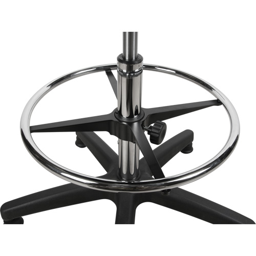 Tabouret robuste et ergonomique, Stationnaire, Ajustable Hauteur, Capacit&eacute; 250 lb Sécurité Médic
