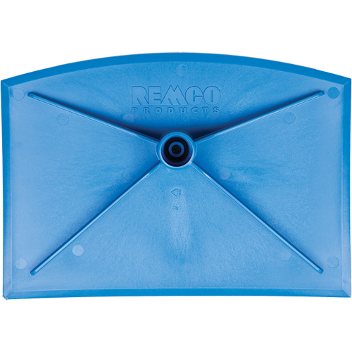 T&ecirc;te de binette pour service alimentaire, Bleu, 8" la x 11-1/4" lo Sécurité Médic