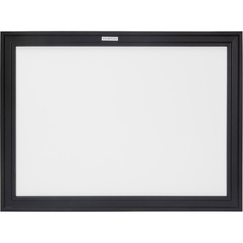 Tableau blanc &agrave; cadre MDF noir, Effacement &agrave; sec/Magn&eacute;tique, 24" la x 18" h Sécurité Médic
