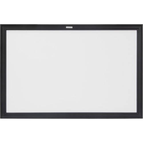 Tableau blanc &agrave; cadre MDF noir, Effacement &agrave; sec/Magn&eacute;tique, 36" la x 24" h Sécurité Médic