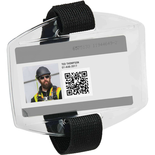 Squids&reg; 3386 Vinyl Armband ID Badge Holder Sécurité Médic