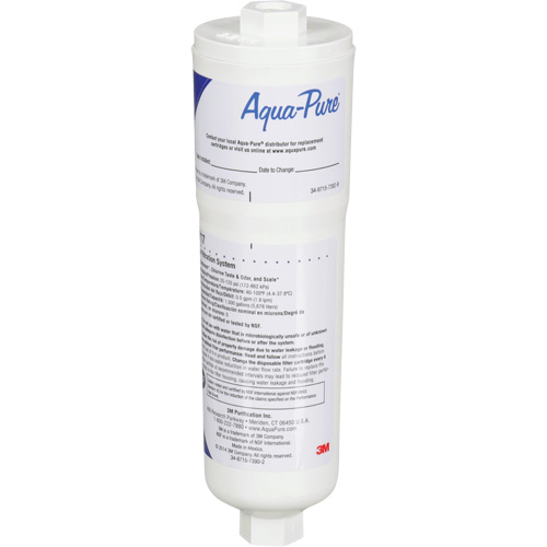 Aqua-Pure In-Line Water Filter System Sécurité Médic