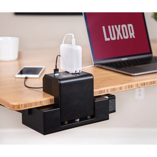 KwikBoost EdgePower&reg; Clamp-On Desktop Charging Unit Sécurité Médic