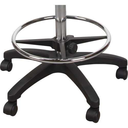 Tabouret robuste et ergonomique, Mobile, Ajustable Hauteur, Capacit&eacute; 250 lb Sécurité Médic