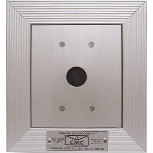 Full-Recessed Key Keeper Box, Wall -Mounted, 4-9/16" x 4", Aluminum Sécurité Médic