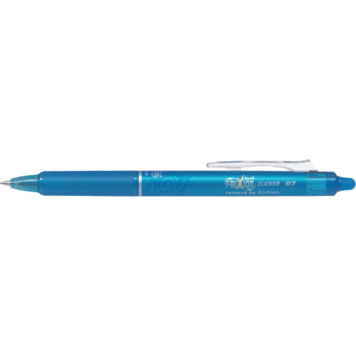 Frixion Point Clicker Pen, Blue, 0.7 mm, Retractable Sécurité Médic