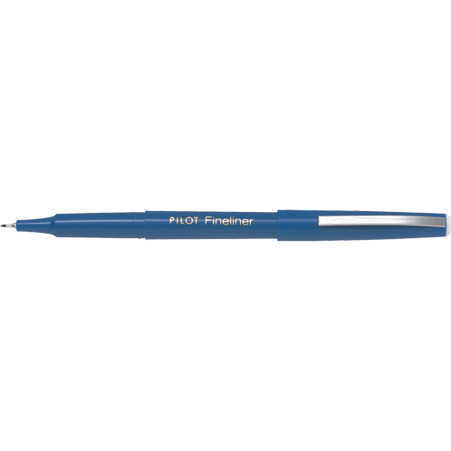 Fineliner Pen, Blue, Fine Tip Sécurité Médic