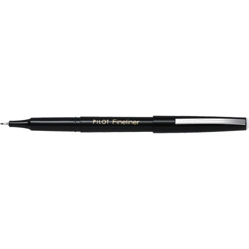 Fineliner Pen, Black, Fine Tip Sécurité Médic