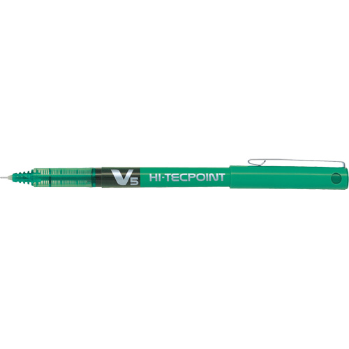 Hi-Tecpoint Pen, Green, 0.5 mm Sécurité Médic