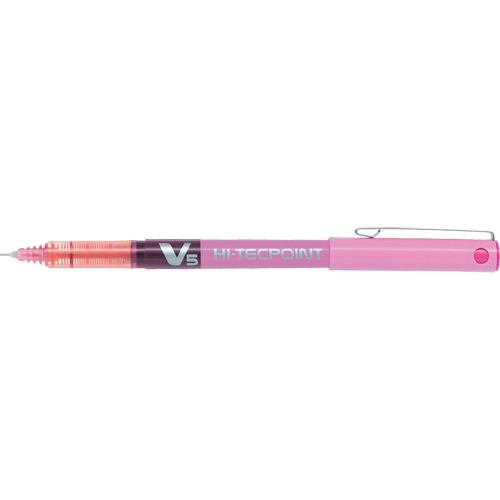 Hi-Tecpoint Pen, Pink, 0.5 mm Sécurité Médic