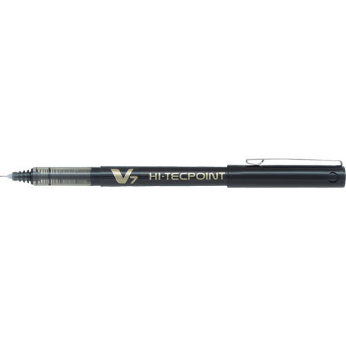Stylo Hi-Tecpoint, Noir, 0,7 mm Sécurité Médic