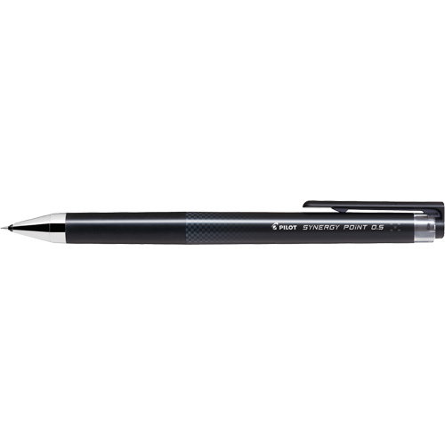 Synergy 0.5  Point Pen Refill, Black, 0.5 mm Sécurité Médic