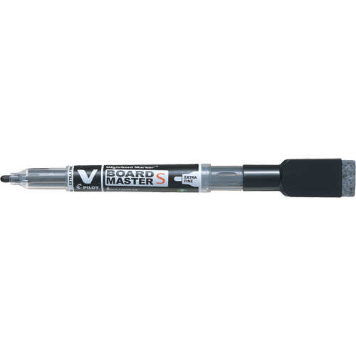 Vboard Master S White Board Marker with Eraser, Blue, Fine Tip Sécurité Médic