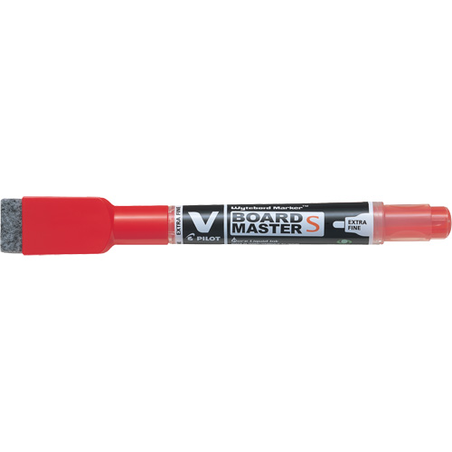 Vboard Master S White Board Marker with Eraser, Blue, Fine Tip Sécurité Médic