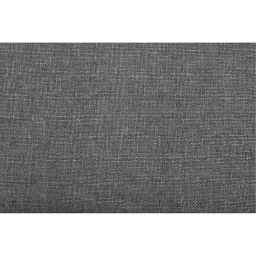Chaise pliante de luxe en tissu rembourr&eacute;e, Acier, Gris, Capacit&eacute; 300 lb Sécurité Médic