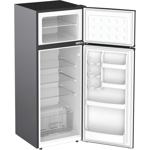 Top-Freezer Refrigerator, 55-7/10" H x 21-3/5" W x 22-1/5" D, 7.5 cu. Ft. Capacity Sécurité Médic