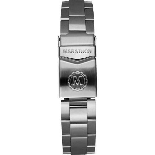 Grande montre automatique de plong&eacute;e &eacute;dition arctique GSAR avec bracelet en acier inoxydable, Num&eacute;rique, &agrave; piles, 41 mm, Argent Sécurité Médic