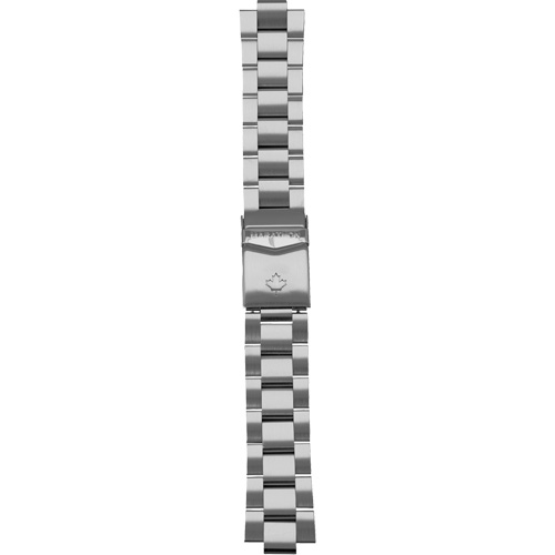 Grey Maple Large Diver's Automatic Watch with Stainless Steel Bracelet, Digital, Battery Operated, 41 mm, Silver Sécurité Médic