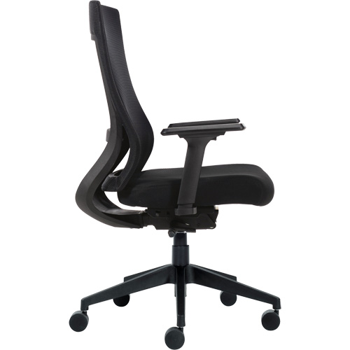 High-Back Weight-Sensing Synchro-Tilter, Mesh, Black Sécurité Médic