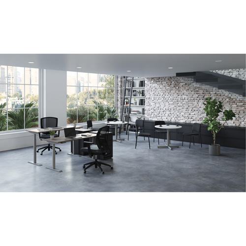 Newland Height-Adjustable Rectangular Table Sécurité Médic