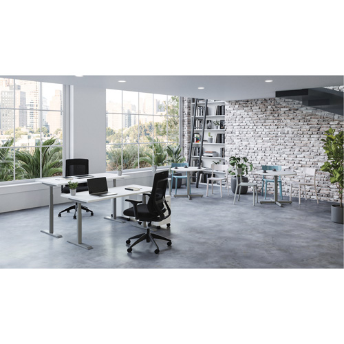 Newland Height-Adjustable Rectangular Table Sécurité Médic