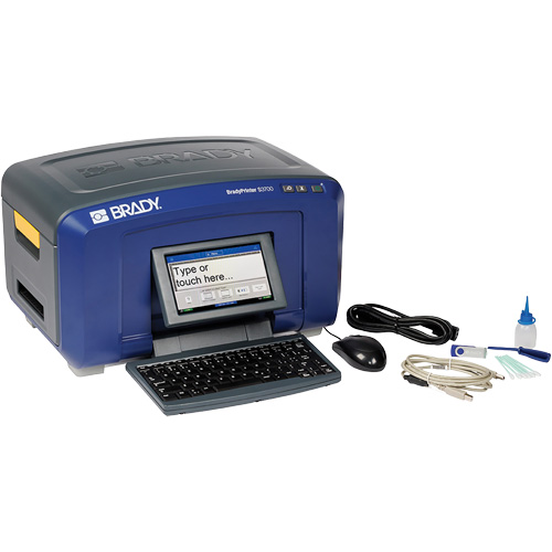 S3700 Multicolour Cut Sign & Label Printer without Wi-Fi, 4" Tape Sécurité Médic