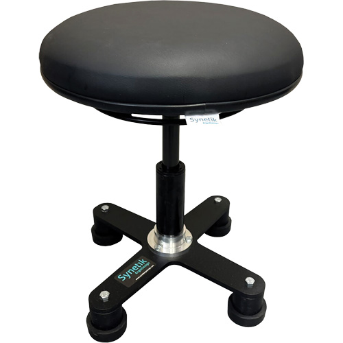 Tabouret ergonomique OmniStool, Mobile, Ajustable Hauteur, Capacit&eacute; 280 lb Sécurité Médic