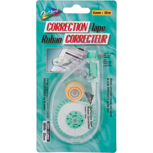 Left & Right Handed Correction Tape Sécurité Médic