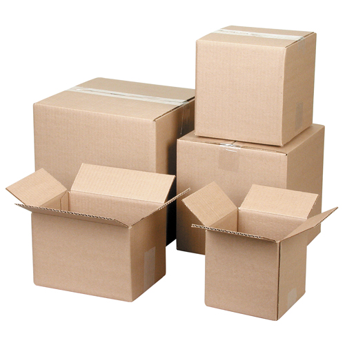 Corrugated Box, 12" L x 12" W x 7" H, Flute C Sécurité Médic